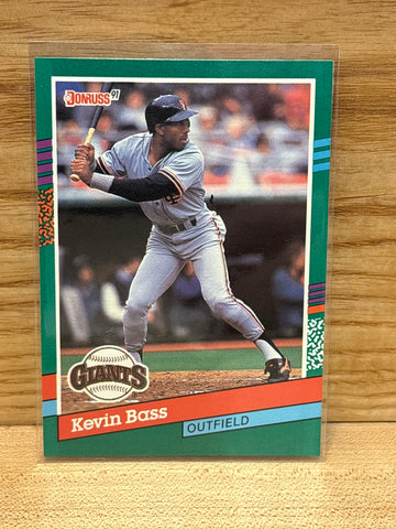 Kevin Bass(1990) Donruss #630