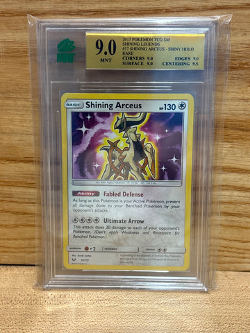 Shining Arceus Graded (MNT 9.0)