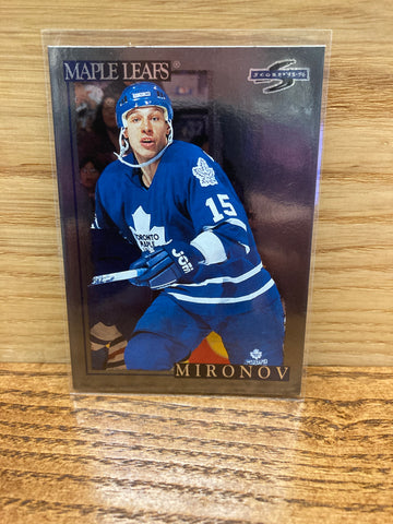 Dmitri Mironov(1995-96) Score Black Ice #180