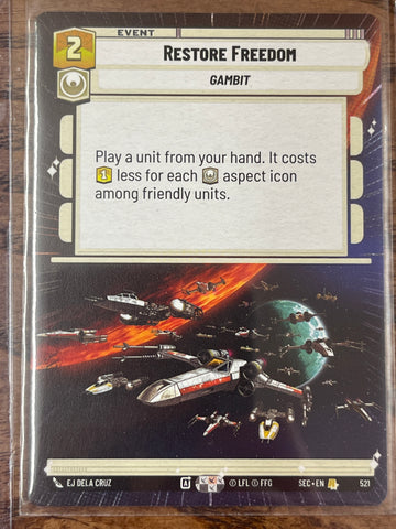 Restore Freedom(Hyperspace)