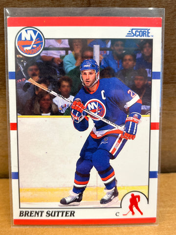 Brent Sutter(1990) Score #39