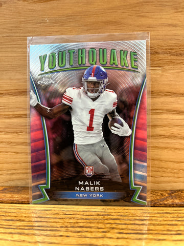 Malik Nabers(2024)Topps Chrome #Y-5