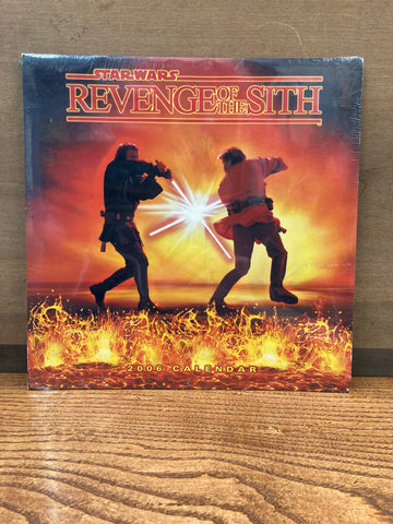 Star Wars Revenge of the Sith Calendar