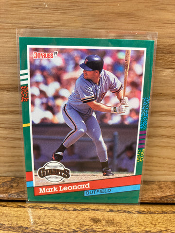 Mark Leonard(1991) Donruss #526