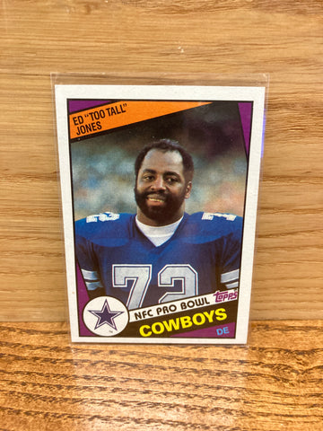 Ed "Too Tall" Jones(1984)Topps #242