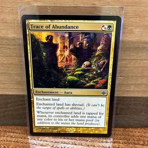 Trace of Abundance