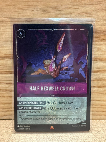 Half Hexwell Crown(Glitterfoil)