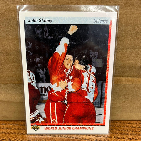 John Slaney(1991) Upper Deck #457