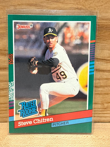 Steve Chitren(1991) Donruss #431
