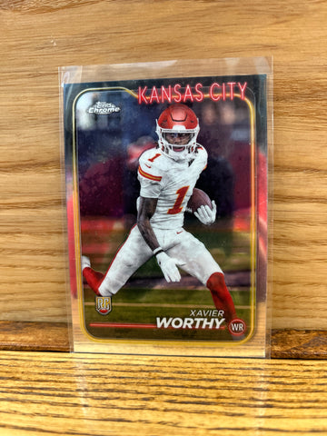 Xavier Worthy(2024) Topps Chrome #208