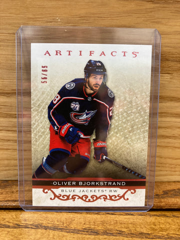 Oliver Bjorkstrand 55/65(2021/22)UD Artifacts #74