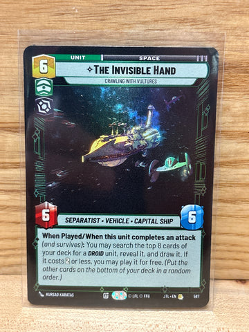 The Invisible Hand: Crawling With Vultures(FOil)