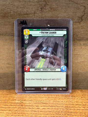 Victor Leader:Leading From The Front