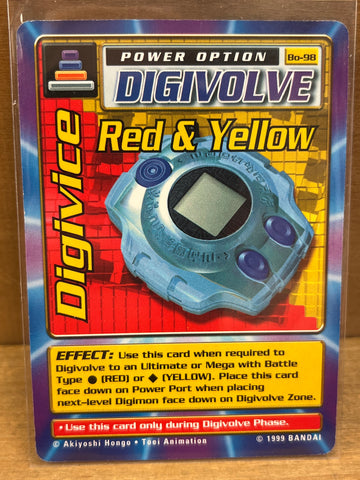 Digivice Red & Yellow