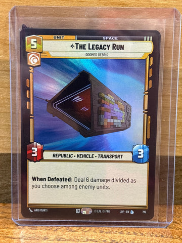 The Legacy Run:Doomed Debris(Foil)