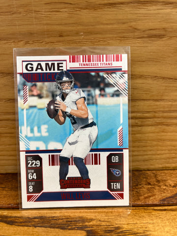 Will Levis(2024)Panini Contenders #95 Red
