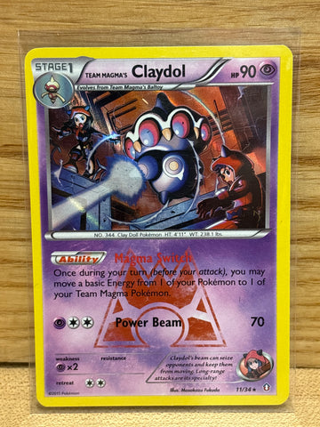 Team Magma's Claydol(Holo)