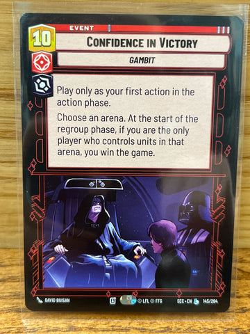 Confidence in Victory