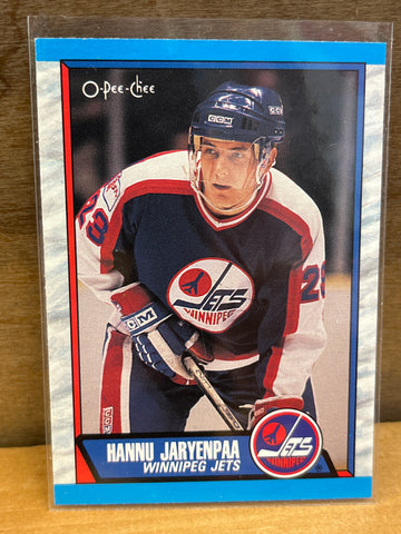 Hannu Jaryenpaa(1989) O-Pee-Chee #292