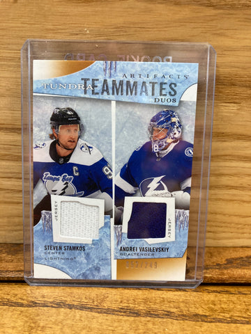 Tundra Teammates Duos 052/249(2021/22) UD Artifacts #T2-TBL