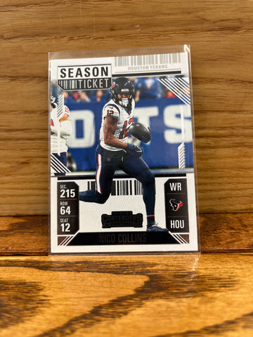 Nico Collins(2024)Panini Contenders #41
