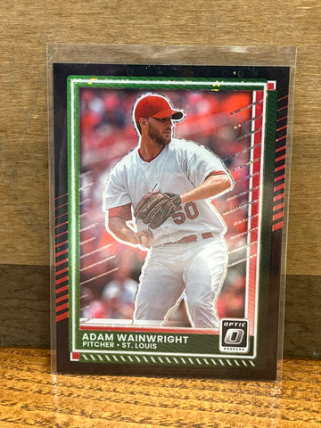 Adam Wainwright(2025) Panini Donruss Optic #36 Black