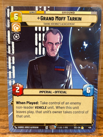 Grand Moff Tarkin: Taking Krennic's Achievement(Hyperspace)
