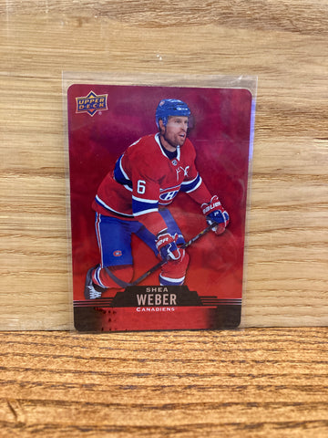 Shea Weber: Monreal Canadiens(2020) DC-20 Red Die Cut