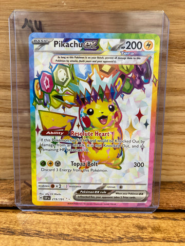Pikachu ex(Full Art)