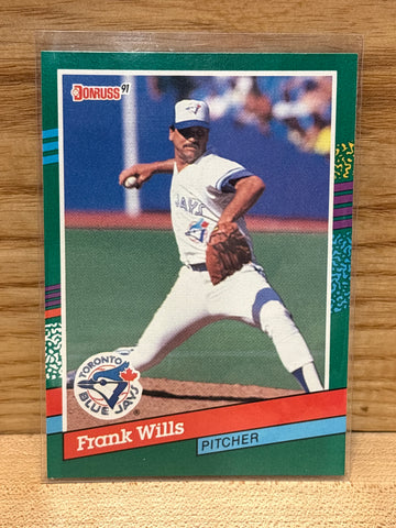 Frank Wills(1990) Donruss #691