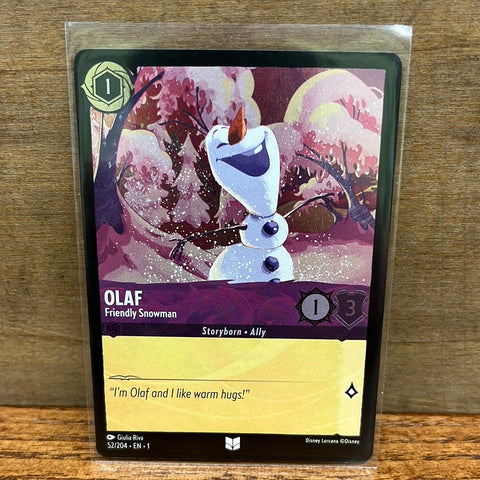 Olaf: Friendly Snowman
