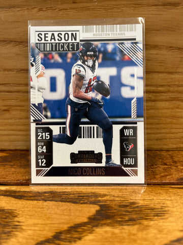 Nico Collins(2024)Panini Contenders #41
