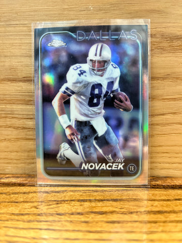 Jay Novacek(2024) Topps Chrome #50 Refractor