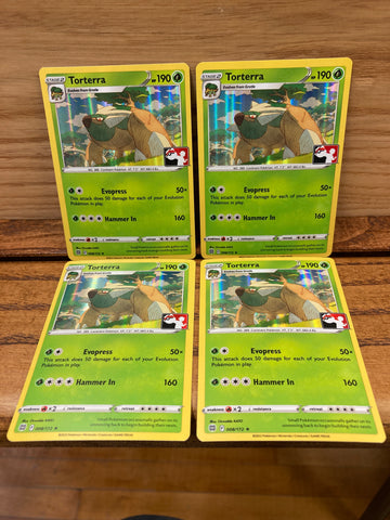 Torterra(Holo)(Promo){Set of 4}