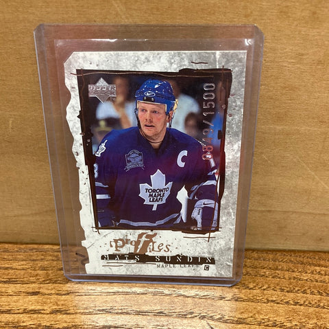 Mats Sundin 0849/1500(1999) Upper Deck #P28