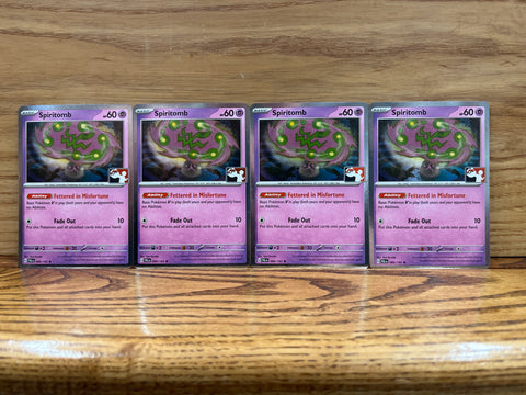 Spiritomb(Cosmos Holo)(Stamped)Set of 4