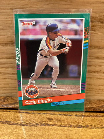 Craig Biggio(1991) Donruss #595