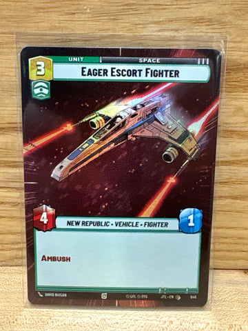 Eager Escort Fighter(Hyperspac)(Foil)