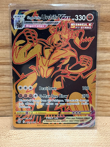 Single Strike Urshifu Vmax(Trainer Gallery)