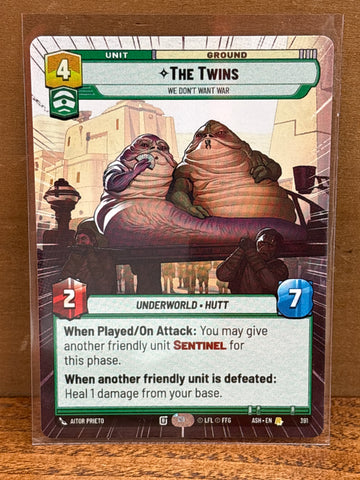 The Twins: We Don't Want War(Hyperspace)