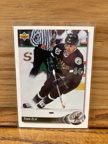 Todd Elik(1992) Upper Deck #210