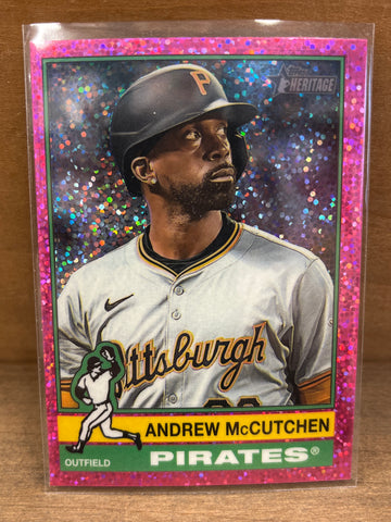 Andrew McCutchen(2025)Topps Heritage #314 Pink