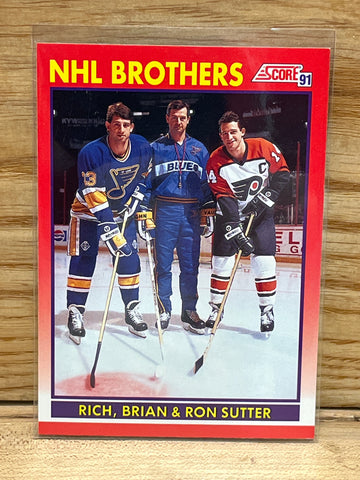 Rich, Brian & Ron Sutter(1991) Score #268