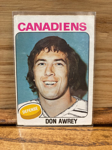 Don Awrey(1975/76)OPeeChee #344