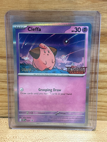 Cleffa(Staff) Obsidian Flames Prerelease