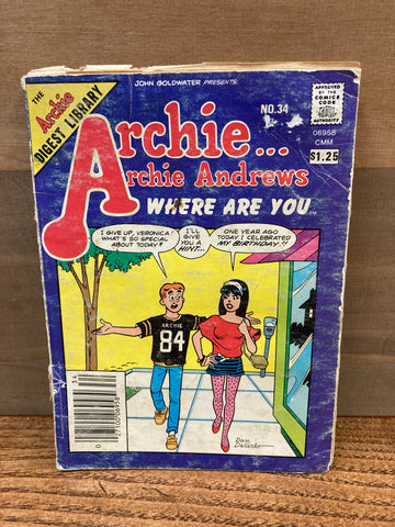 Archie...Archie Andrews Where Are You? Comics Digest #34