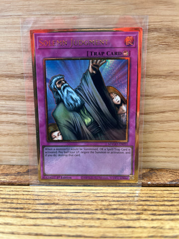 Solemn Judgement(Gold)(1st Edition)