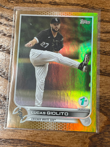 Lucas Giolito(2022) Topps #291 Gold