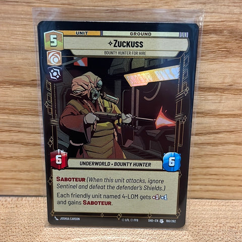 Zuckuss:Bounty Hunter For Hire(Foil)