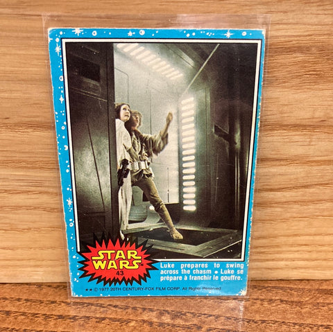 Luke Prepares to Swing Across the Chasm #43